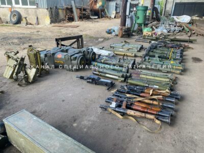 In Photos: Russian Trophies On Donbass Front Lines