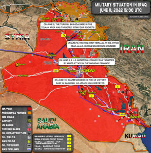 Military Situation In Iraq On June 11, 2022 (Map Update)