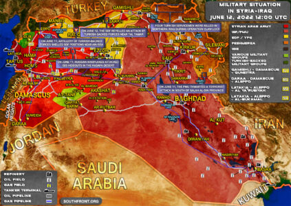 Military Situation In Syria-Iraq On June 12, 2022 (Map Update)