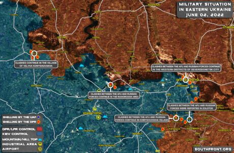 Military Situation In Eastern Ukraine, Izyum-Severodonetsk Region, On June 2, 2022 (Map Update)