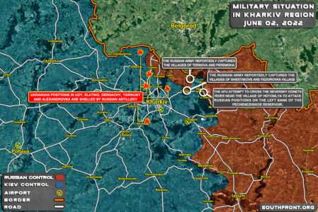 Military Situation In Kharkiv Region, Ukraine, On June 2, 2022 (Map Update)