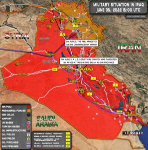 Military Situation In Iraq On June 5, 2022 (Map Update)