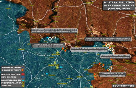 Military Situation In Eastern Ukraine On June 8, 2022 (Map Update)