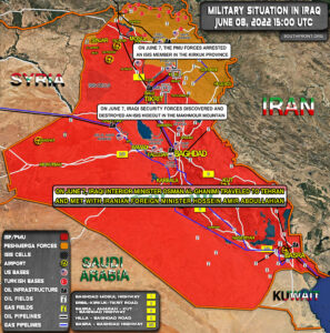 Military Situation In Iraq On June 8, 2022 (Map Update)