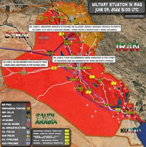 Military Situation In Iraq On June 9, 2022 (Map Update)