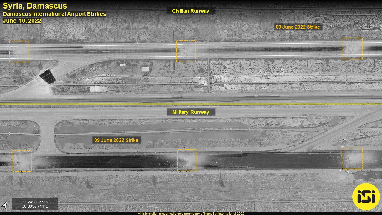 New Photos Show Extensive Damage At Syria's Damascus International Airport After Israeli Attack