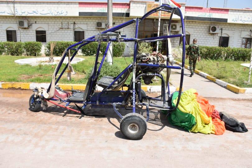 Iraqi Security Forces Thwarted Attempt To Smuggle Loads Of Drugs On Motor Glider (Photos)