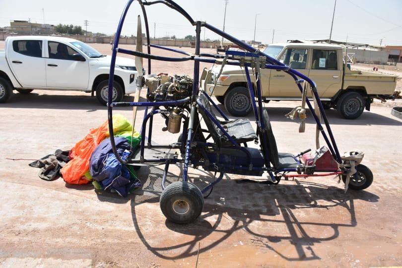 Iraqi Security Forces Thwarted Attempt To Smuggle Loads Of Drugs On Motor Glider (Photos)