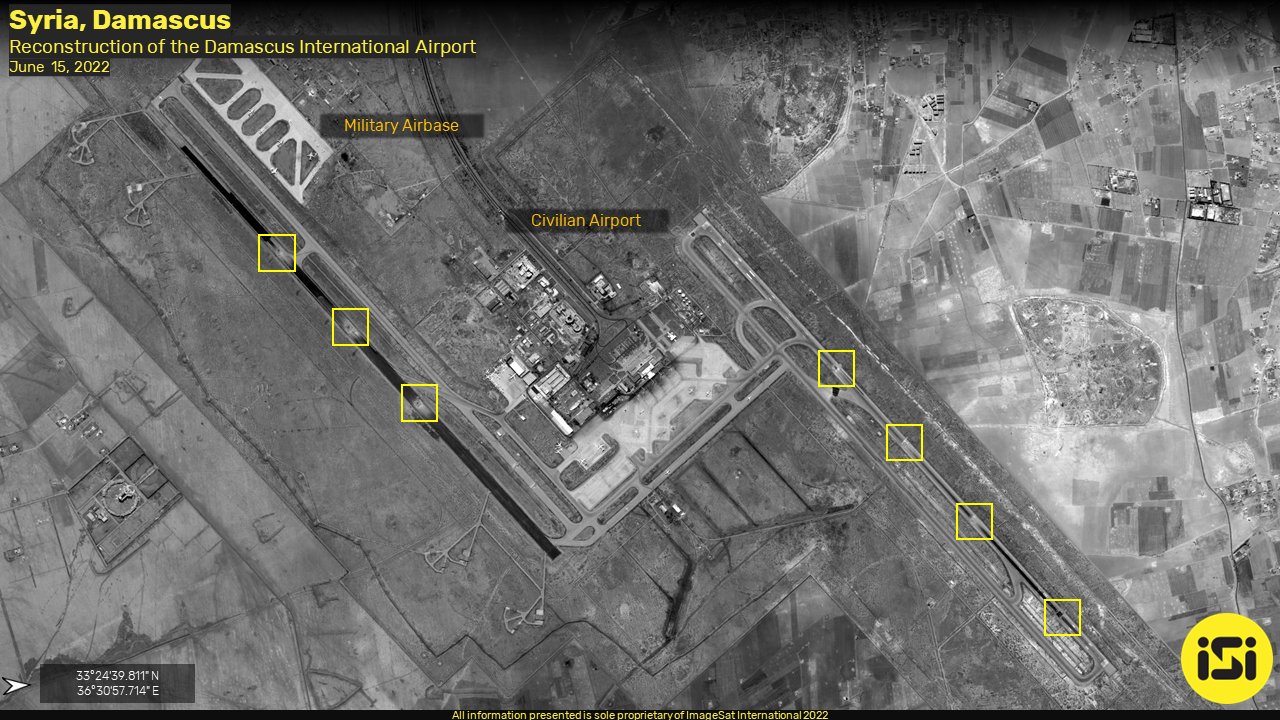 New Satellite Images Show Progress In Repairs At Syria’s Damascus Airport