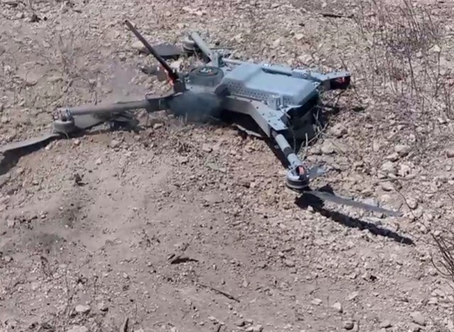 Kurdish Forces Shot Down Turkish Loitering Munition Over Syria’s Manbij