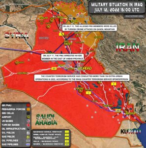 Military Situation In Iraq On July 12, 2022 (Map Update)