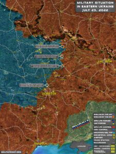 Military Situation In Eastern Ukraine On July 23, 2022 (Map Update)