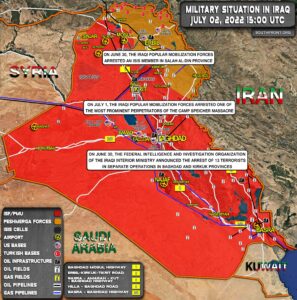 Military Situation In Iraq On July 2, 2022 (Map Update)