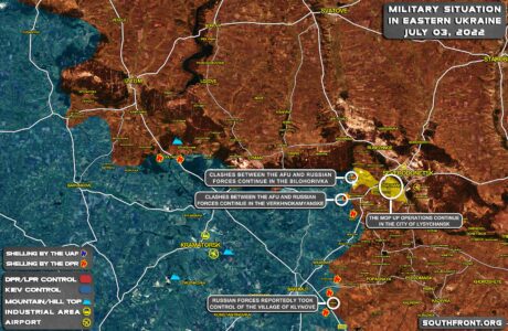 Military Situation In Severodonetsk-Lisichansk On July 3, 2022 (Map Update)