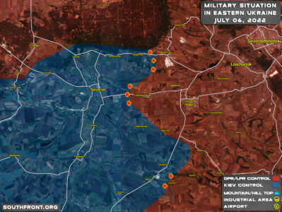 Military Situation In Seversk Region On July 6, 2022 (Map Update)