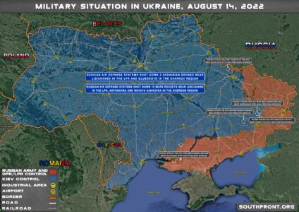 Military Situation In Ukraine On August 14, 2022 (Map Update)