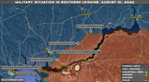 Military Situation In Southern Ukraine On August 1, 2022 (Map Update)