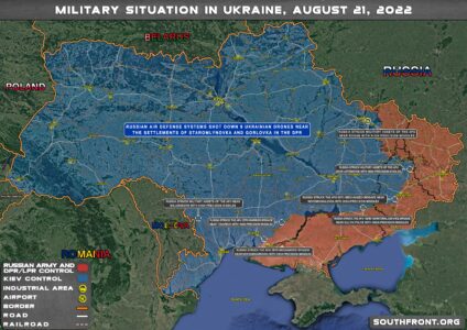 Military Situation In Ukraine On August 21, 2022 (Map Update)