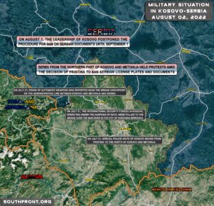 Military Situation In Serbia On August 2, 2022 (Map Update)