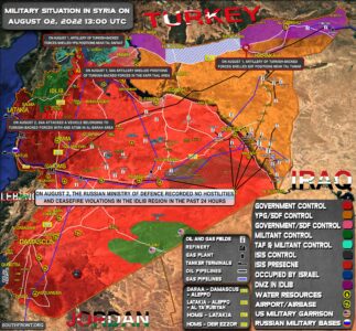 Military Situation In Syria On August 2, 2022 (Map Update)