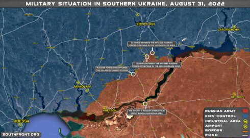 Third Day Of Ukrainian Counteroffensive In Kherson