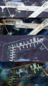 Satellite Imagery Show Damage To Russian Military Base In Crimea