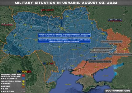 Military Situation In Ukraine On August 3, 2022 (Map Update)