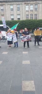 Anti-NATO Protest Held In Dublin, Ireland