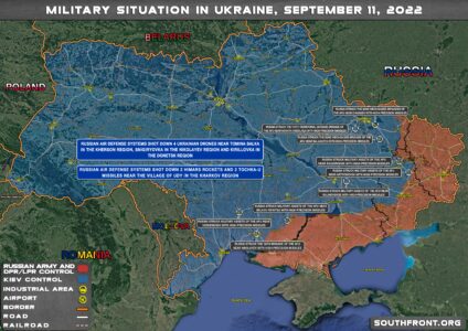 Military Situation In Ukraine On September 11, 2022 (Map Update)