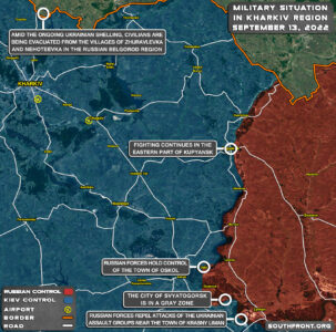 Ukrainian Offensive In Kharkiv Region On September 13, 2022 (Map Update)