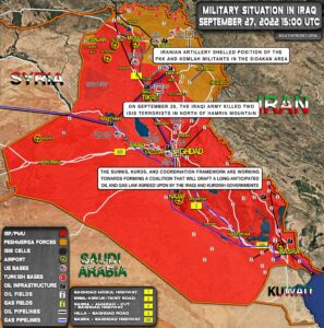 Military Situation In Iraq On September 27, 2022 (Map Update)