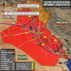 Military Situation In Iraq On September 4, 2022 (Map Update)