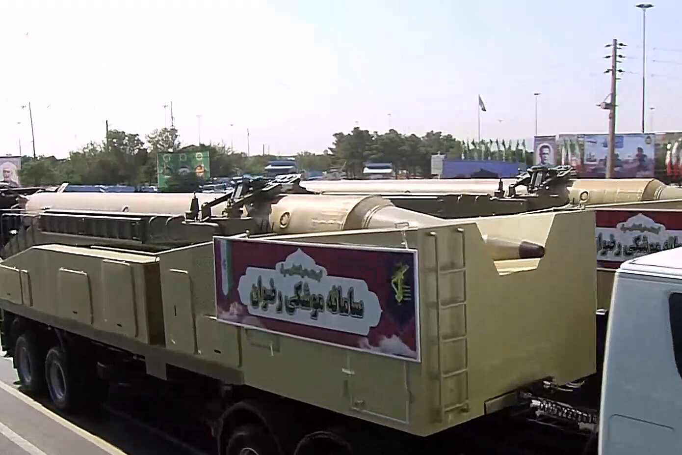 Iran Unveils New Liquid-Fueled, Medium-Range Ballistic Missile