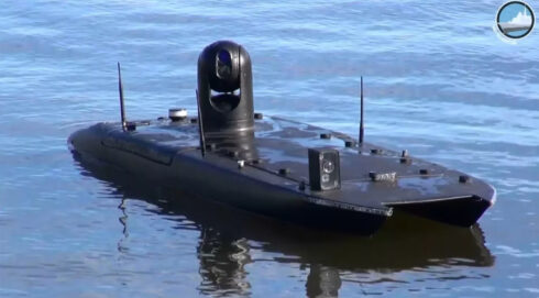 Unidentified Unmanned Boats Spotted On The Shore Of Sevastopol, Crimea