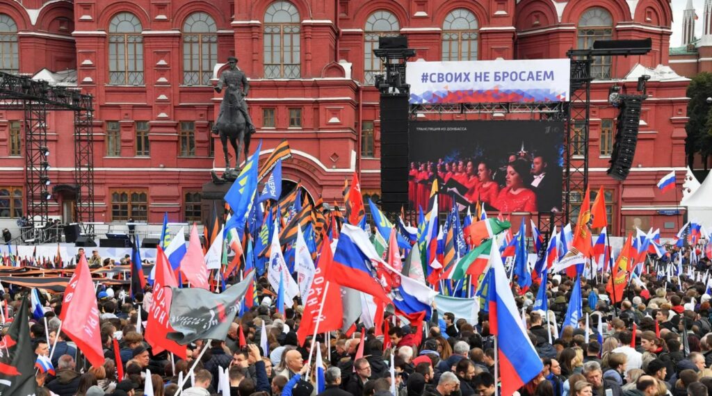 Donetsk, Lugansk, Kherson and Zaporozhie Regions Vote On Joining Russia Amid Clashes Around Lyman