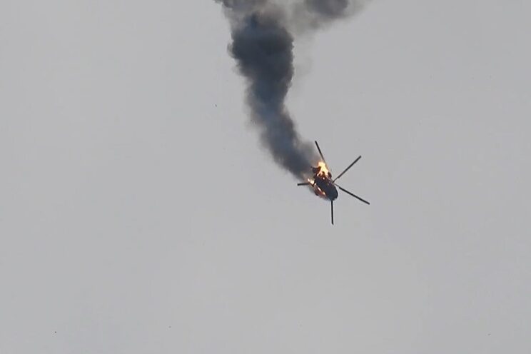 Syrian Military Helicopter Crashes In Hama City, Kills Three Officers (Photos)