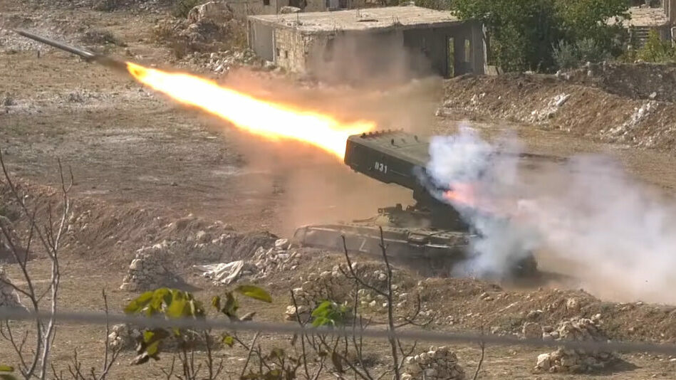 In Video: Syrian, Russian Forces Conduct Live-Fire Exercise On Mountain Warfare