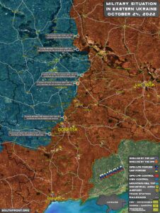 Military Situation In Eastern Ukraine On October 24, 2022 (Map Update)