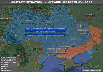 Military Situation In Ukraine On October 24, 2022 (Map Update)