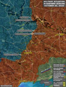 Military Situation In Eastern Ukraine On October 25, 2022 (Map Update)