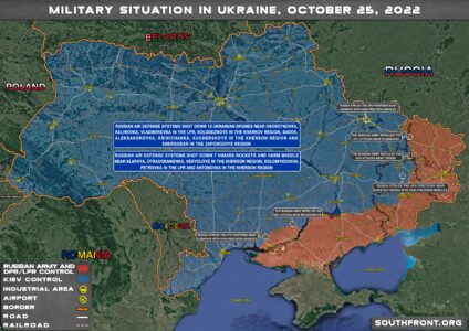 Military Situation In Ukraine On October 25, 2022 (Map Update)