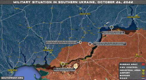 Military Situation In Southern Ukraine On October 26, 2022 (Map Update)