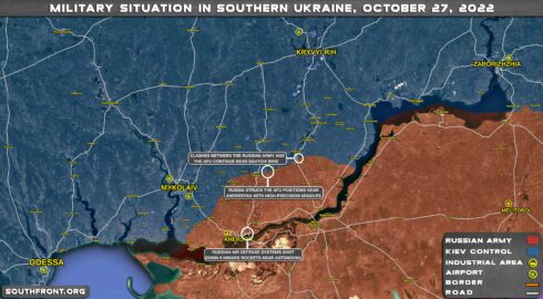 Military Situation In Southern Ukraine On October 27, 2022 (Map Update)