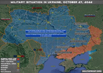 Military Situation In Ukraine On October 27, 2022 (Map Update)