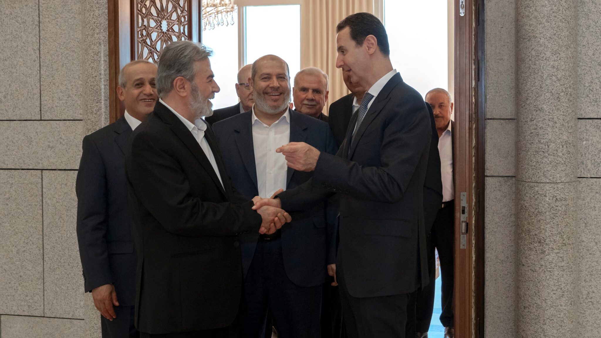 Hamas Officials Arrive In Syria For First Time In Years, Meet Assad