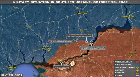 Military Situation In Southern Ukraine On October 30, 2022 (Map Update)