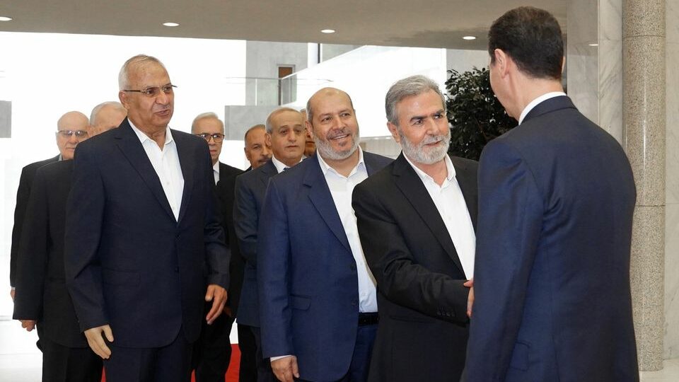 Hamas Officials Arrive In Syria For First Time In Years, Meet Assad