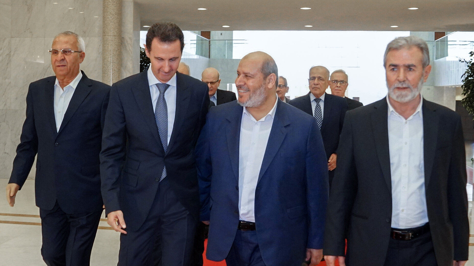 Hamas Officials Arrive In Syria For First Time In Years, Meet Assad