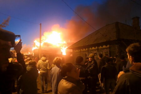 Su-30 Fighter Jet Crashed Into Civilian House In Russian City Of Irkutsk