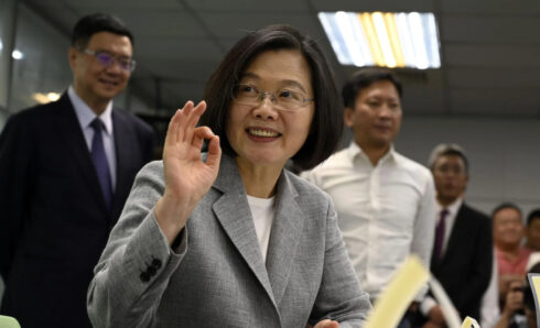 Taiwanese President Suddenly Realizes War With China Isn't Good Idea